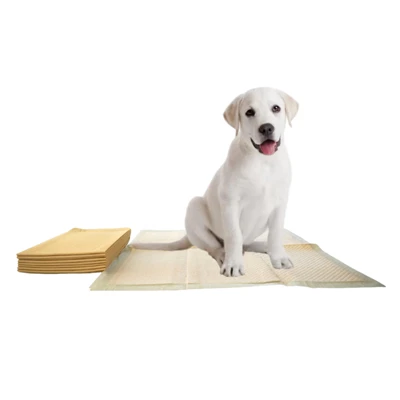 Tampons de toilette jetables pour chiens en tissu de bambou