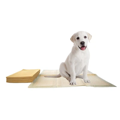 Coussinets de pot jetables en tissu de bambou pour chiens